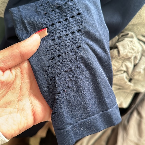 Vanquish Women’s Leggings - Small Navy Blue - Picture 7 of 8